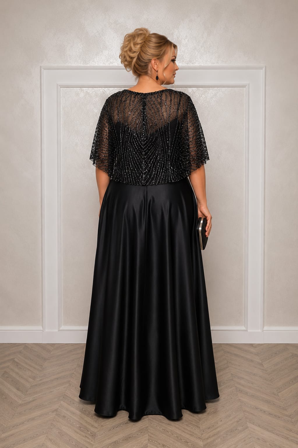 Rochia Morena - rochie eleganta pentru evenimente potrivita pentru femei plus size
