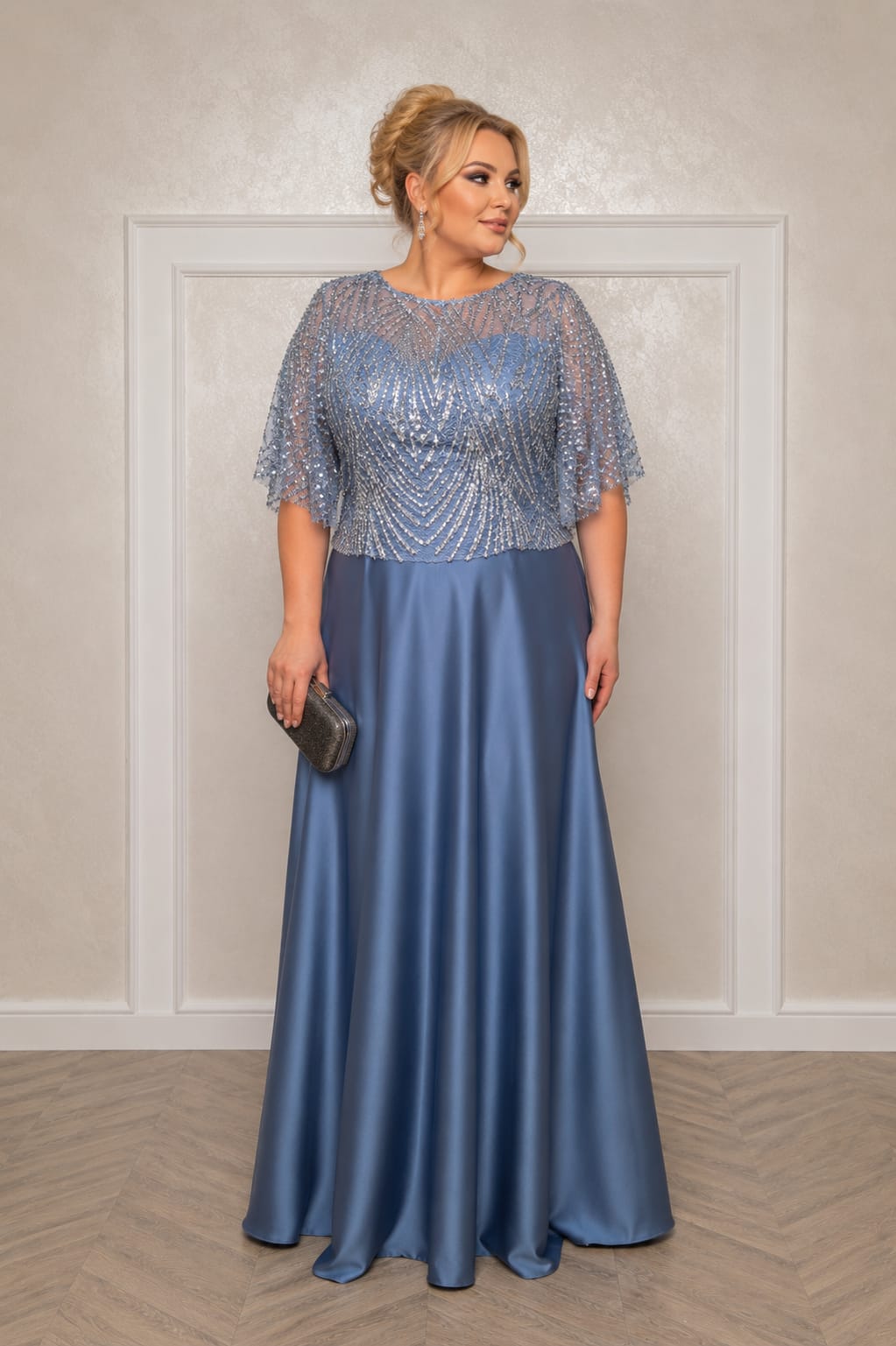 Rochia Morena - rochie eleganta pentru evenimente potrivita pentru femei plus size