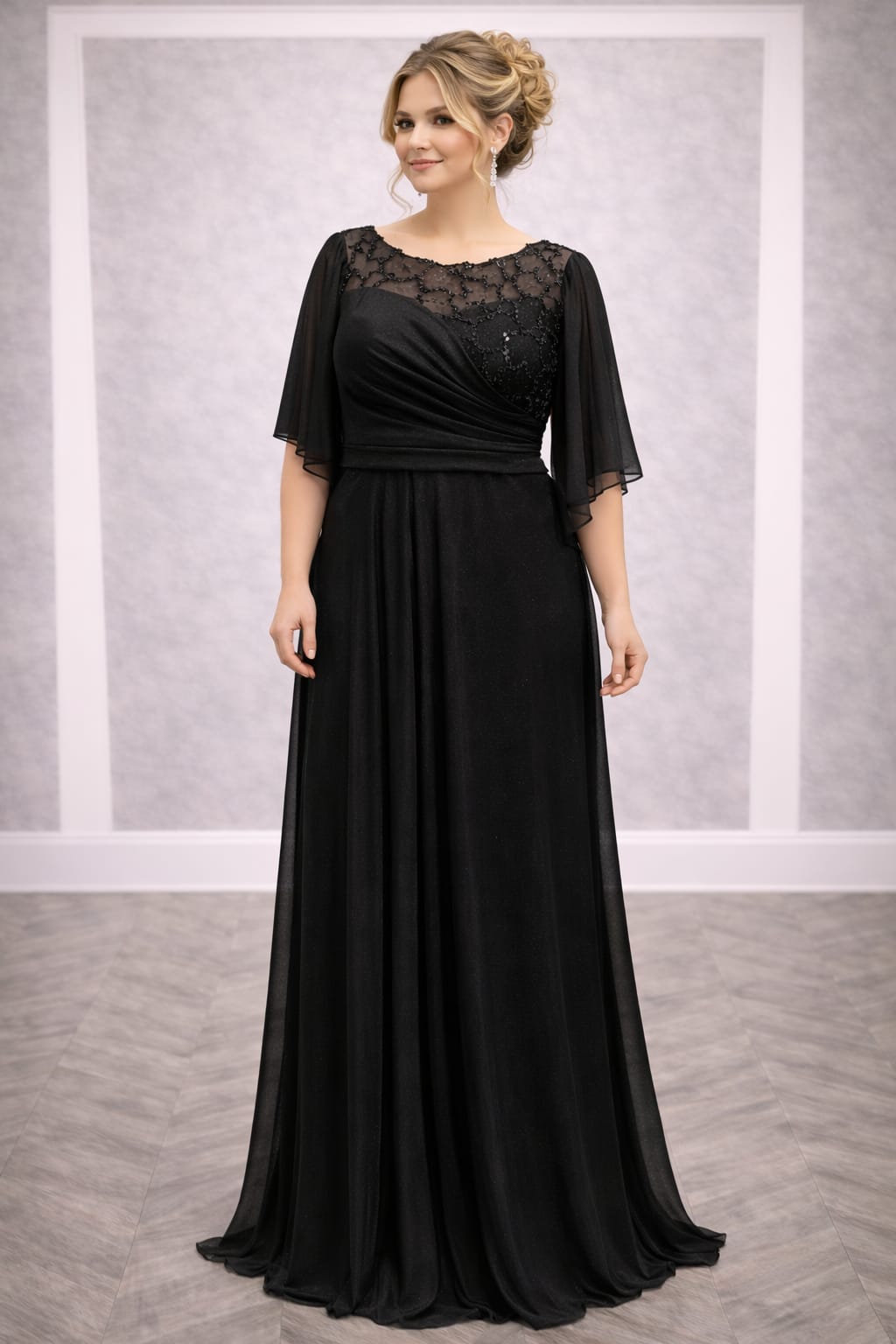 Rochie Bella – Rochie lunga din lurex, eleganta si  vaporoasa mai multe culori