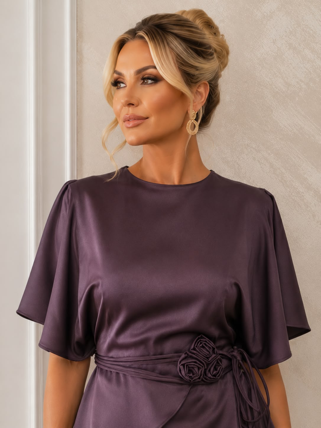 Rochia Preety – Rochie Eleganta Midi-Maxi din Matase