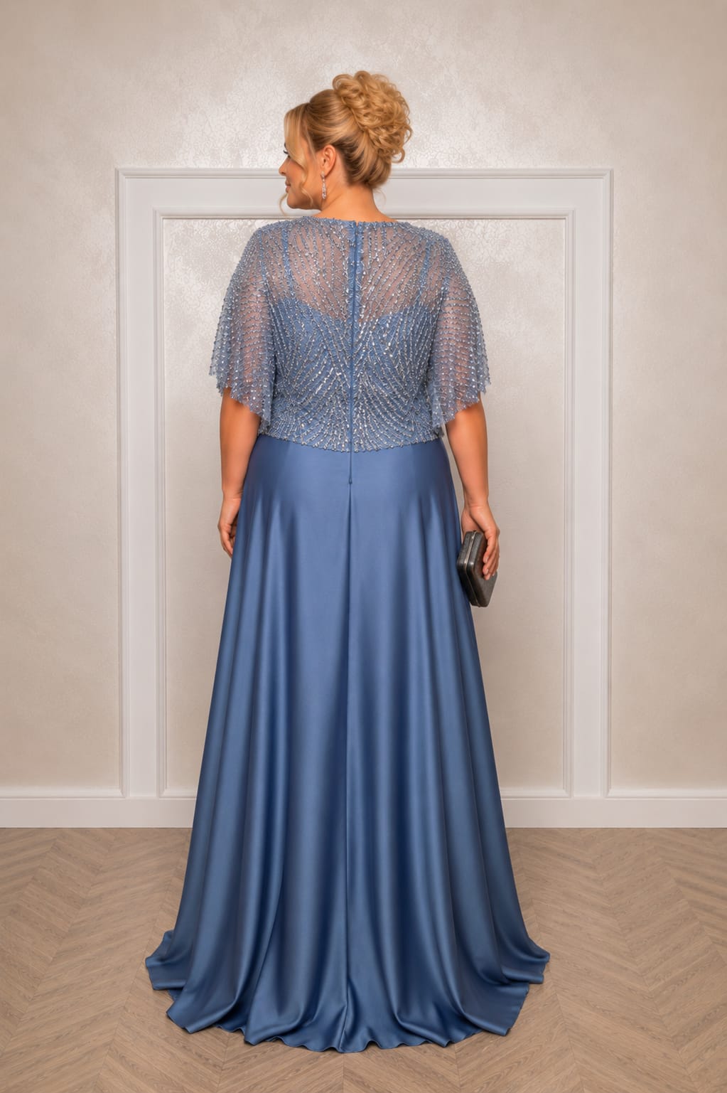 Rochia Morena - rochie eleganta pentru evenimente potrivita pentru femei plus size