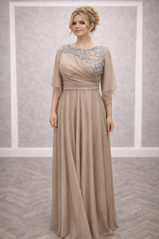 Rochie Bella – Rochie lunga din lurex, eleganta si  vaporoasa mai multe culori