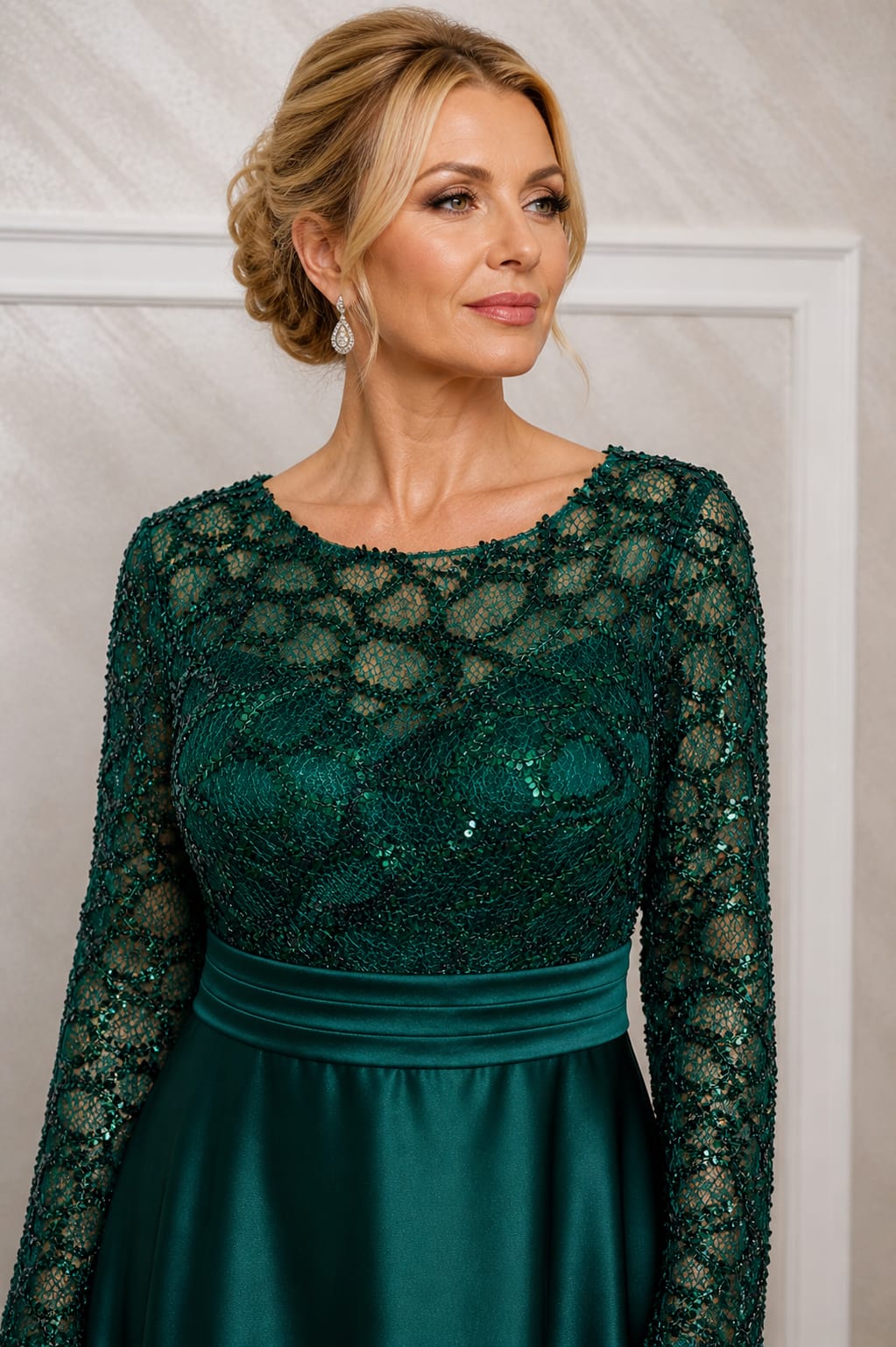 Rochia Dixi - rochie eleganta lungime midi cu maneci disponibila in 3 nuante