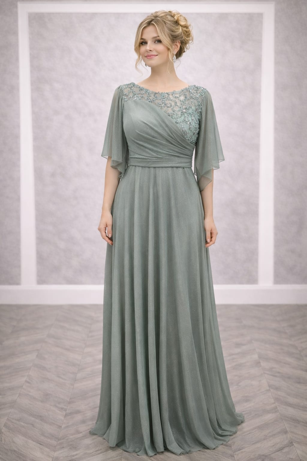 Rochie Bella – Rochie lunga din lurex, eleganta si  vaporoasa mai multe culori