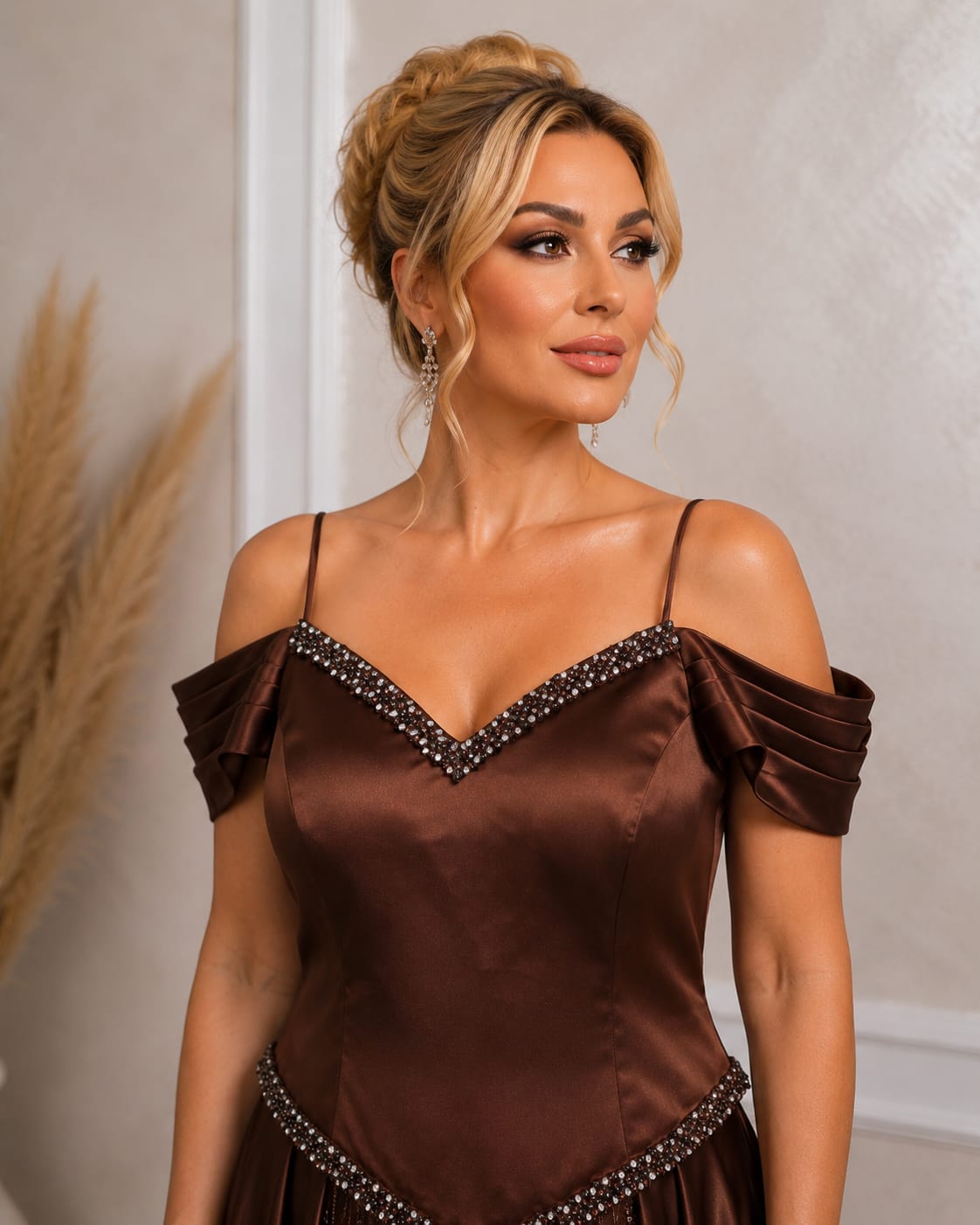 Rochia Enola - Rochie lunga eleganta cu trena mai multe culori