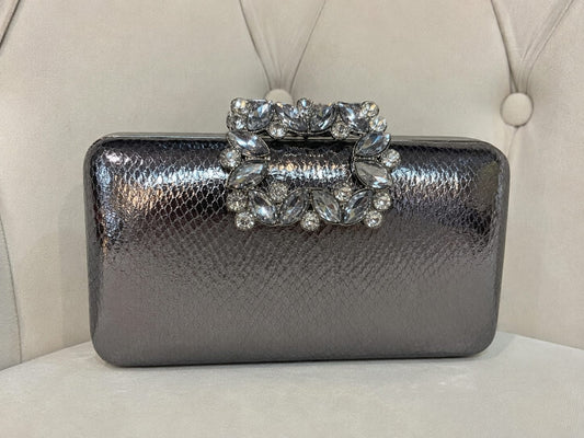 Geanta Clutch Aramie cu Cristale