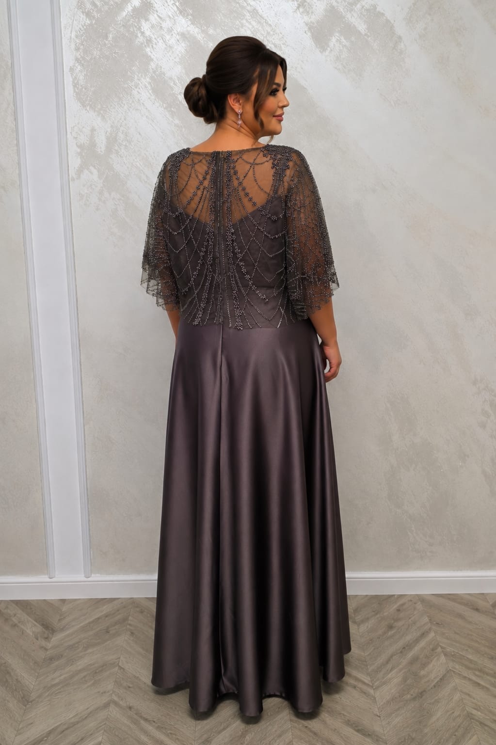Rochia Doria Lux – Rochie lunga eleganta rafinata si confortabila